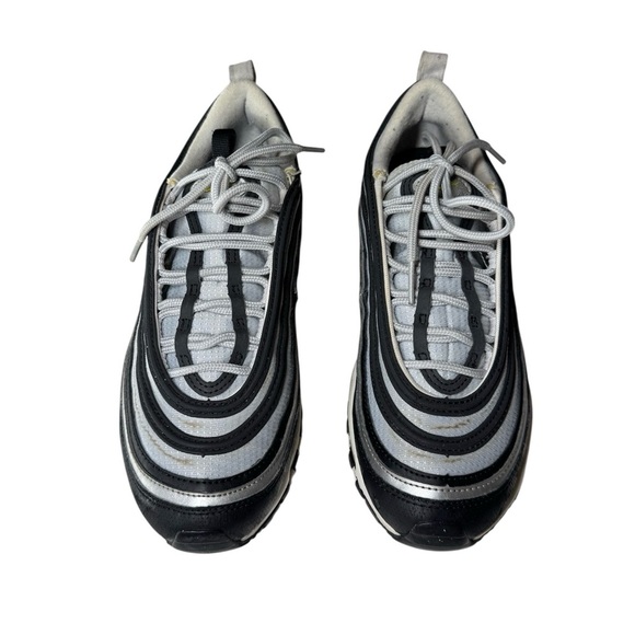 Nike Air Max 97 GS Black Amarillo Silver 921522-010 Youth Size- 6Y - Picture 4 of 9
